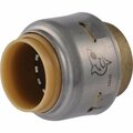 Sharkbite 1/2 In. Push-to-Connect Brass End Push Cap UR514A